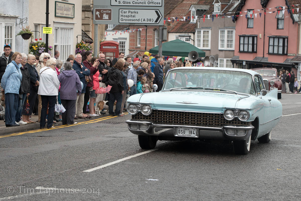 Cadillac in Thornbury High Street